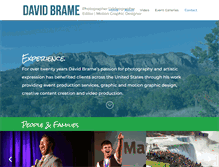 Tablet Screenshot of davidbrame.com